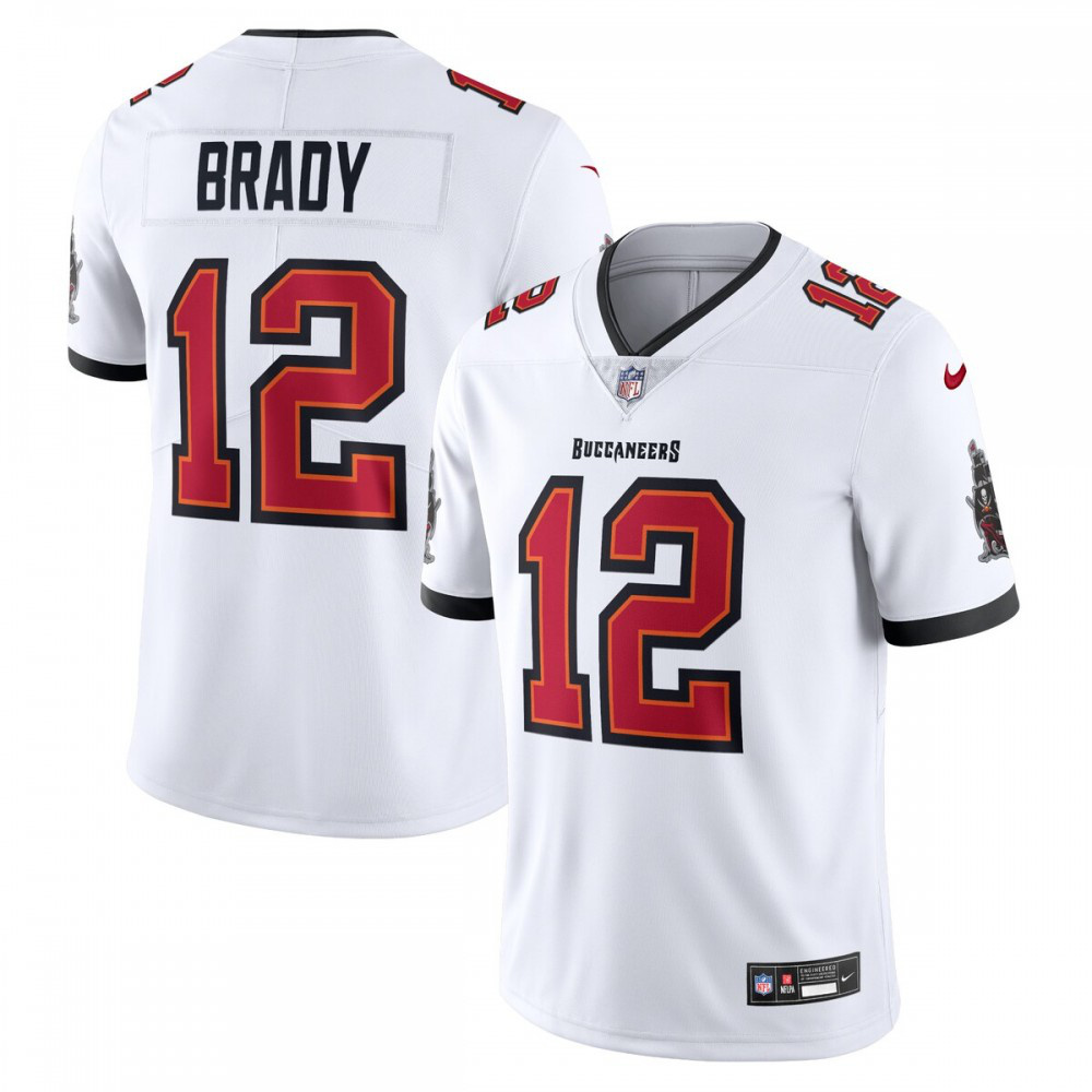 Tom Brady Tampa Bay Buccaneers Nike Vapor Untouchable Limited Jersey - White-GridironStore